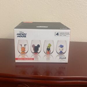 Disney Mickey Mouse & Friends Squad Stemless Glasses